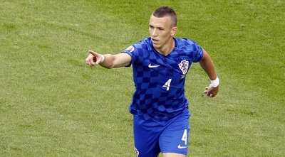 איבן פרישיץ&acute;. ניצח את הספרדים במשחק הכי גדול של היורו (רויטרס)