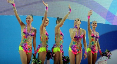 נבחרת ישראל בהתעמלות אמנותית (משה חרמון) נבחרת ישראל בהתעמלות אמנותית (משה חרמון)