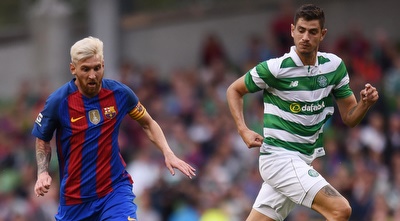 ניר ביטון בסלטיק. יצרה לפגוש את מסי פעם נוספת העונה (רויטרס) ניר ביטון בסלטיק. יצרה לפגוש את מסי פעם נוספת העונה (רויטרס)