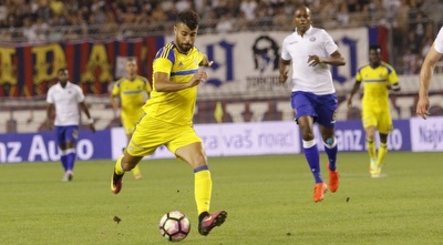 עדן בן בסט בועט לשער (האתר הרשמי של מכבי ת&qout;א) עדן בן בסט בועט לשער (האתר הרשמי של מכבי ת&qout;א)