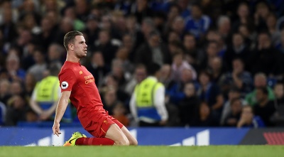 ג&acute;ורדן הנדרסון חוגג (רויטרס)