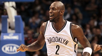 גארנט במדי ברוקלין נטס (רויטרס) גארנט במדי ברוקלין נטס (רויטרס)