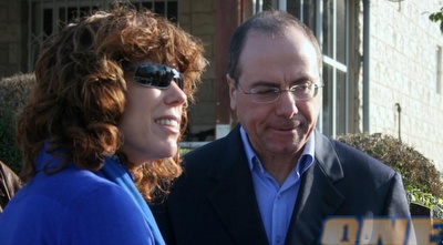 סילבן וגודי באו לתמוך בתושבים (מיכה בננו)