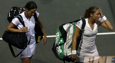 שחר פאר ציפי אובזילר. הנבחרת נפגעה מהעזיבה של ציפי (רויטרס)