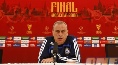 אברהם גרנט לפני גמר הצ&acute;מפיונס. נגיעה מזכייה בליגת האלופות (רויטרס)