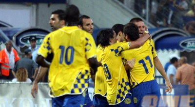 מכבי חוגגת שער ניצחון נגד בני-יהודה (איתי חסיד) מכבי חוגגת שער ניצחון נגד בני-יהודה (איתי חסיד)