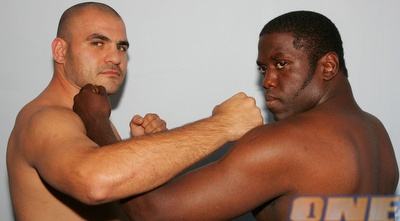 רן נקש ולארי רובינסון. הישראלי ינסה להפתיע