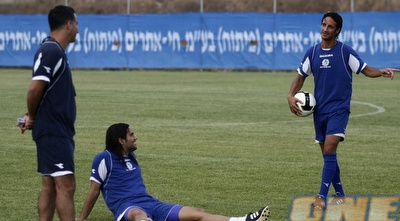 ליאור אסולין באימון מכבי פ ליאור אסולין באימון מכבי פ