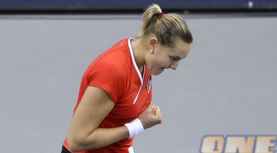 נדיה פטרובה. חוזרת לכושר הנהדר שהייתה בו בעבר (רויטרס)