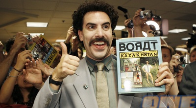 בוראט. מצחיק את השחקנים (Gettyimages)