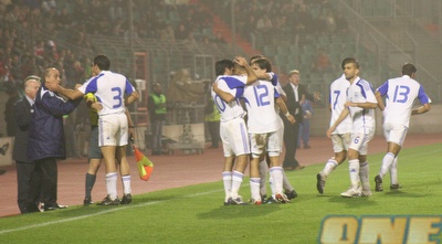 הנבחרת חוגגת ניצחון חשוב בלוקסמבורג  (יופ ציוני)