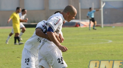 אביבי זוהר חוגג צמד בדרך לניצחון (עדי בן ברון)