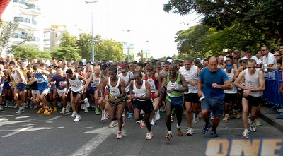 תחרות ריצה. 
