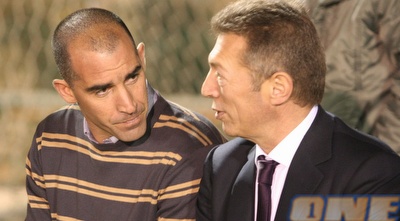 גאידמק וקורנפיין במהלך הכנס (גיא בן זיו) גאידמק וקורנפיין במהלך הכנס (גיא בן זיו)