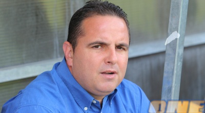 רן בן שמעון כמאמן קרית שמונה מול מכבי ת