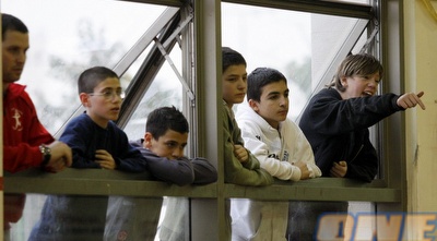 הקהל מחוץ למגרש בדרבי (אמיר לוי)