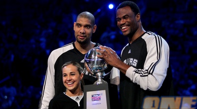 זה שמועמד וזה שיהיה בעתיד. רובינסון עם דאנקן (Gettyimages)