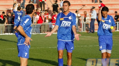 אביתר אילוז, אלעד בונפלד וחנן פדידה מתוסכלים בסיום (אמיר לוי) אביתר אילוז, אלעד בונפלד וחנן פדידה מתוסכלים בסיום (אמיר לוי)