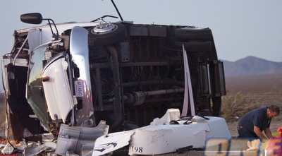 תאונת דרכים.   (רויטרס)