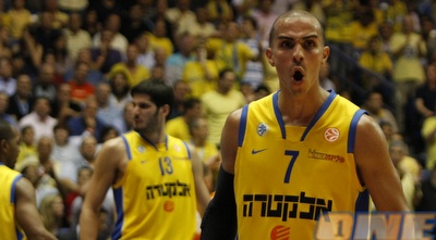 קרלוס ארויו במדי מכבי. חזר ל-NBA (אמיר לוי)