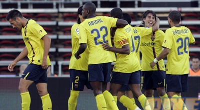 צ´אבי טורס (משמאל). הרשים מול מיורקה (רויטרס) צ´אבי טורס (משמאל). הרשים מול מיורקה (רויטרס)