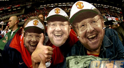 אוהדי ארסנל - גלייזר (רויטרס)