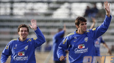 הזדמנות ראשונה לפגוש בקאקה לאחר החתימה בריאל (רויטרס)