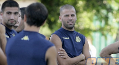 תומר תייר באימון מכבי ת&qout;א (אור שפונדר)