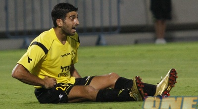 שלו מנשה מול סלימה. החמיץ את ההזדמנות הטובה במחצית הראשונה (אמיר לוי)