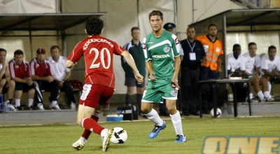 גדיר מול קנשרייב. חיפה בטירוף לאחר ה-3:2 (תומר גבאי)