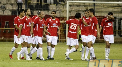 הפועל חוגגת. האדומים השיגו מקדמה משמעותי לשלב הבתים (תומר גבאי) הפועל חוגגת. האדומים השיגו מקדמה משמעותי לשלב הבתים (תומר גבאי)