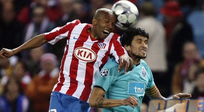 פאולו אסונקאו מאתלטיקו מדריד. &qout;מבינים שהולכים לשחק מול קבוצה חזקה&qout; (רויטרס)