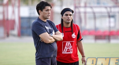 גיא עזורי וליאור אסולין. מתכוננים להפועל (תומר גבאי) גיא עזורי וליאור אסולין. מתכוננים להפועל (תומר גבאי)