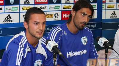 דודו אוואט ובן סהר. &qout;אני בטוח שבן יצליח&qout; (עמית מצפה) דודו אוואט ובן סהר. &qout;אני בטוח שבן יצליח&qout; (עמית מצפה)