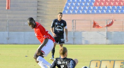 דנדי אוקונגו, יגיע להרצליה בעבקות המאמן? (אלעד ירקון)