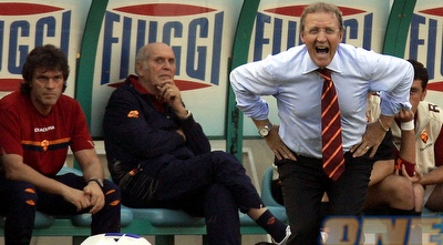 דל נרי כמאמן רומא (רויטרס)