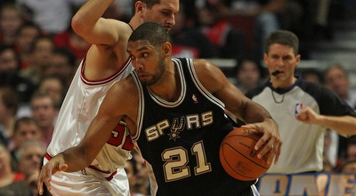 טים דאנקן. היה הבולט בהיעדרו של פארקר (GettyImages)