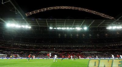 אצטדיון וומבלי. האירוח המוצלח השנה משחק לטובתו (GettyImages) אצטדיון וומבלי. האירוח המוצלח השנה משחק לטובתו (GettyImages)