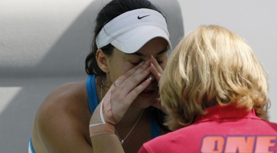 ברטולי. הקהל התומך לא עזר לה (רויטרס)