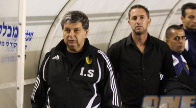 יצחק שום ודוד אמסלם.  (גיא בן זיו)