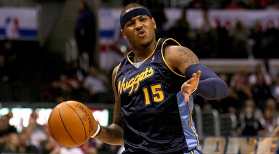 כרמלו אנתוני. נתן למאמן שלו מתנה לכבוד החזרה לקווים (GettyImages)