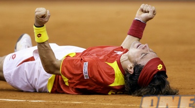 דוד פרר חוגג ניצחון ענק. יפרק את ישראל (רויטרס)