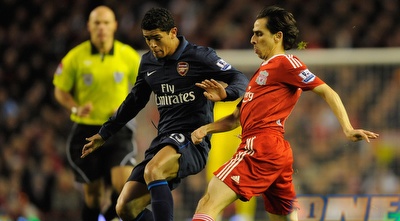 בניון מול דנילסון בימיו בליברפול. ילבש את מדי התותחנים (GettyImages)