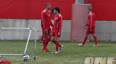 קנדה ודואני באימון הפועל. יכולים להיות אופצייה מעניינת לאשדוד (רועי גלדסטון)