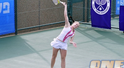 יוליה גלושקו. לא הצליחה לנצח במשחקה המשמעותי הראשון בנבחרת הפדרציה (אלעד ירקון)