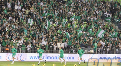 אוהדי מכבי חיפה. מאיימים להתנתק מצ´רלטון (עמית מצפה)