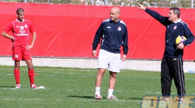 גוטמן ואבוקסיס באימון (רועי גלדסטון)