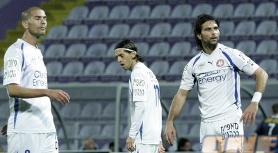 שחקני ר&qout;ג מאוכזבים אחרי ספיגת השער השני (אמיר לוי)