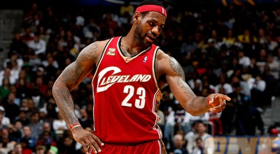 לברון ג´יימס. גם במשחק לא גדול שלו, הקאבס המשיכו לנצח (GettyImages)