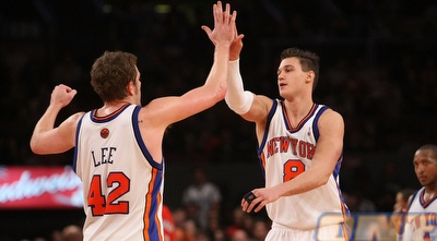 גלינארי ודייויד לי חוגגים. שיא קריירה לאיטלקי (GettyImages)